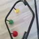 Wall coat rack with 5 colored balls