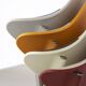 4 Stacking Chairs Vintage, Drabert by Samas Parlando, 1980s, Germany