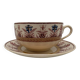Chocolate cup, Sarreguemines, Derby model, ironstone