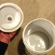 Porcelain medicine jar creations Deshoulieres Passiflora Punica granatum