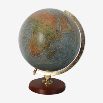 Vintage Globe 50/60 foot wooden earth