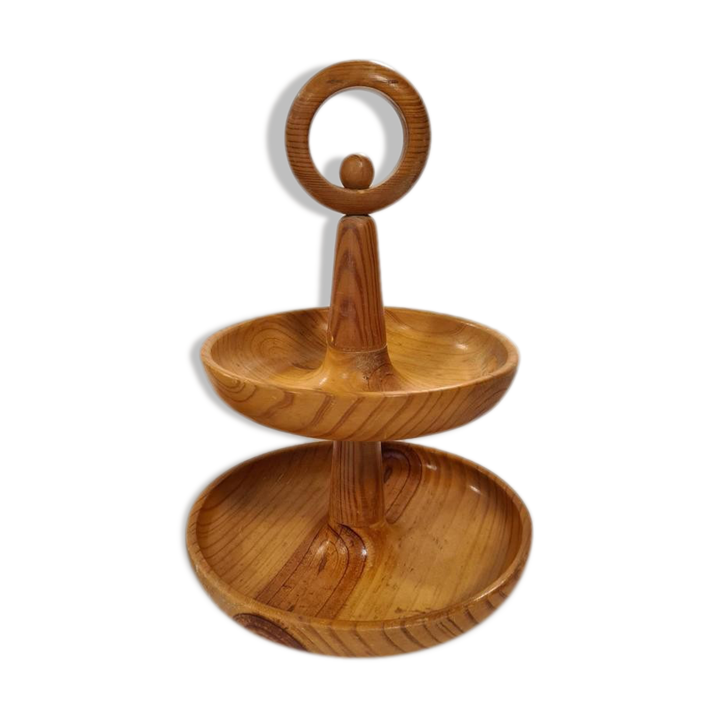 old Scandinavian wooden floor servant