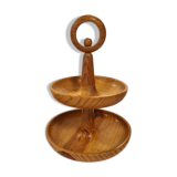 old Scandinavian wooden floor servant