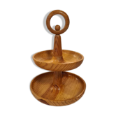 old Scandinavian wooden floor servant