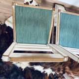 Series of 4 vintage chairs