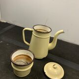 Enamelled coffee maker