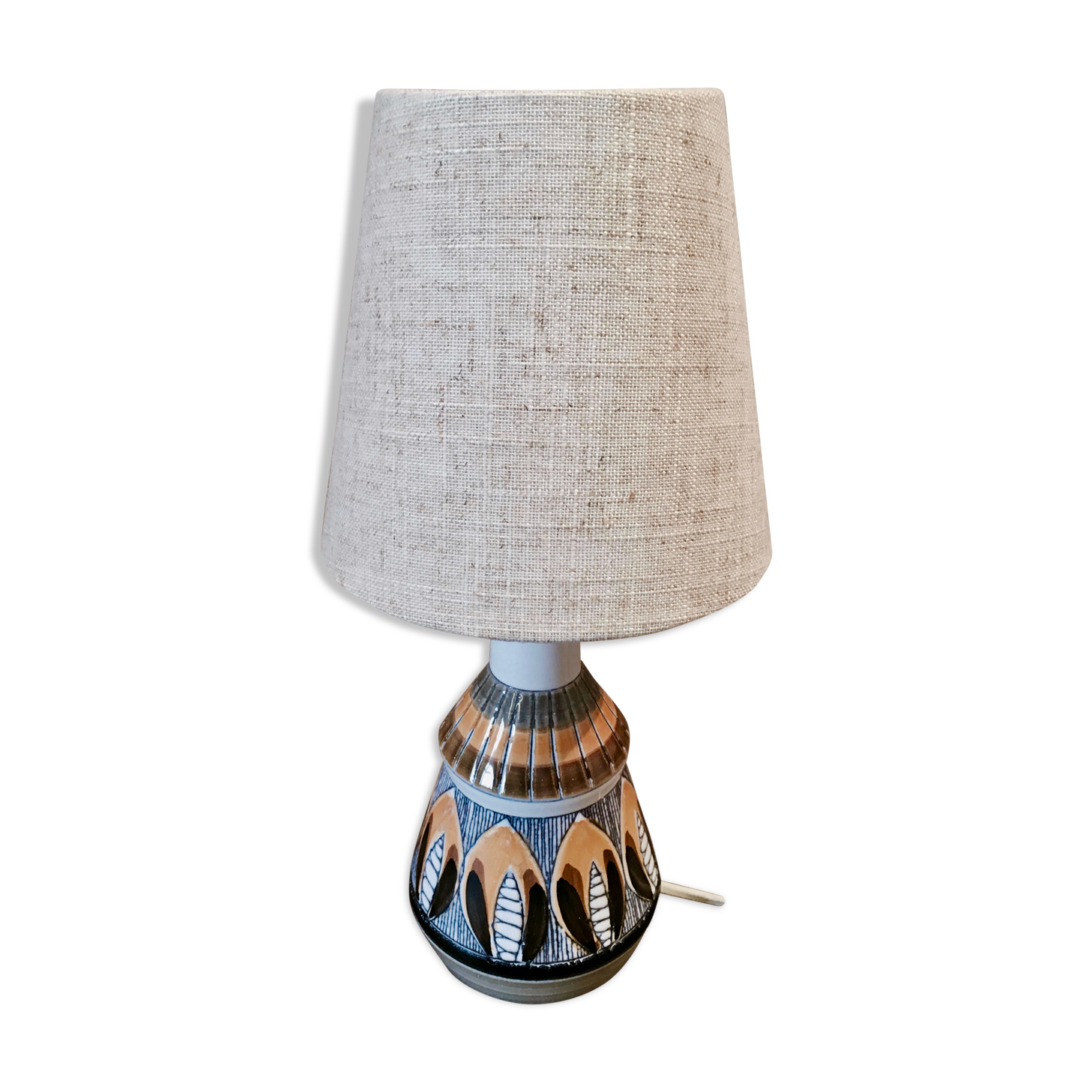 Scandinavian ceramic lamp 1960s