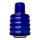 Glass vase from the GDR, mid-century from Veb Glaswerk Harz Derenburg, 1960s.