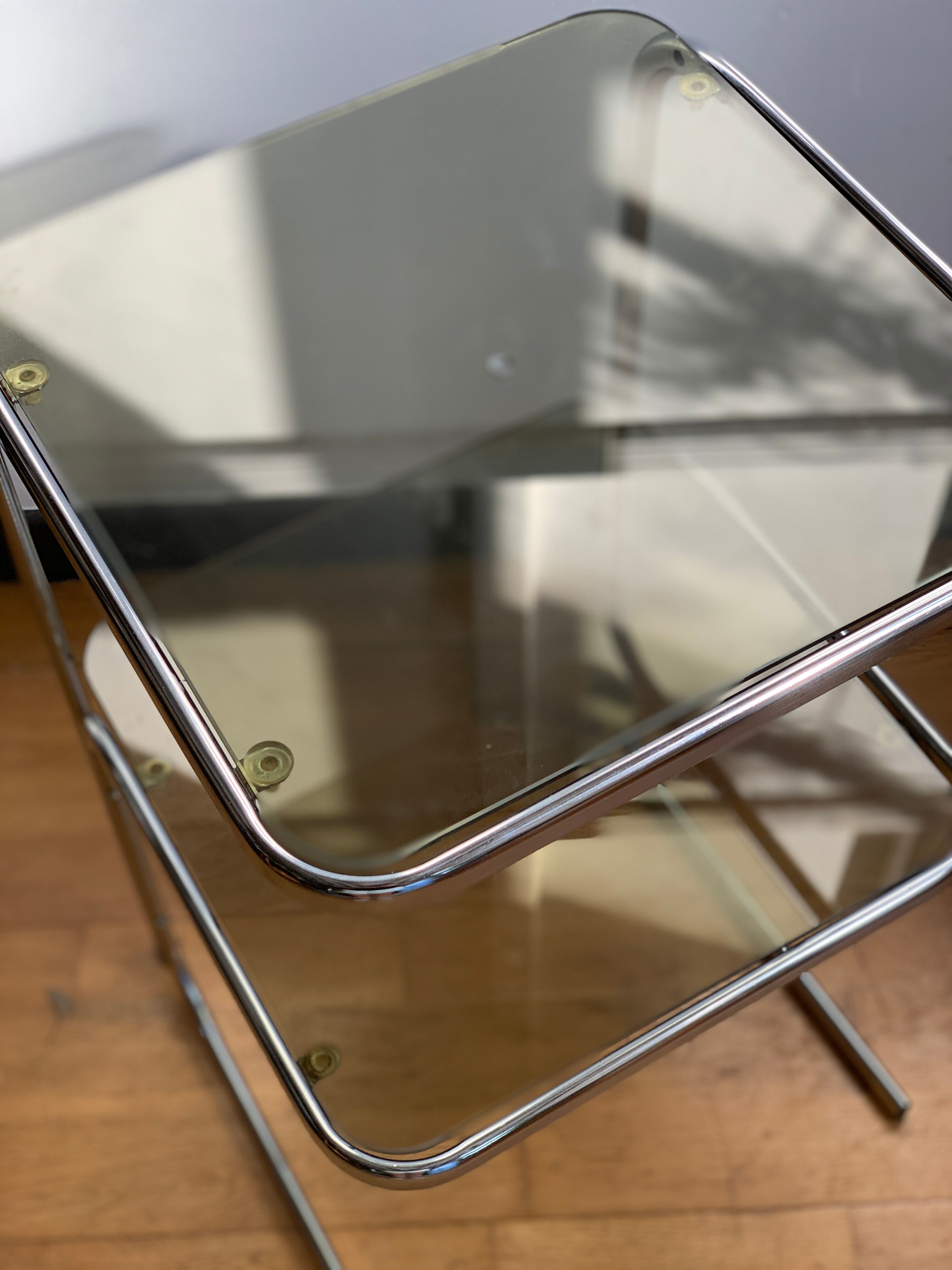 Chrome sofa end