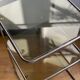 Chrome sofa end