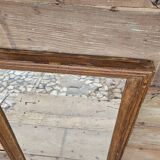 Burmese teak mirror