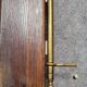 Pair of 18th century oak woodwork castle doors with putti