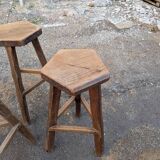 Brutalist stools 1970