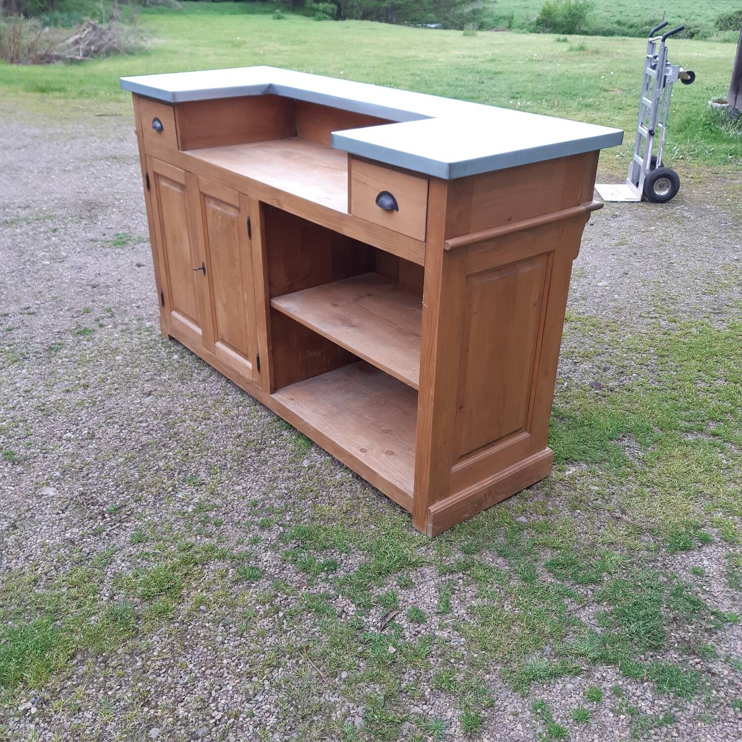 Zinc counter bar 180X60