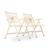 Set of outdoor folding chairs, 1960s