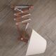 Sconce vintage wooden accordion