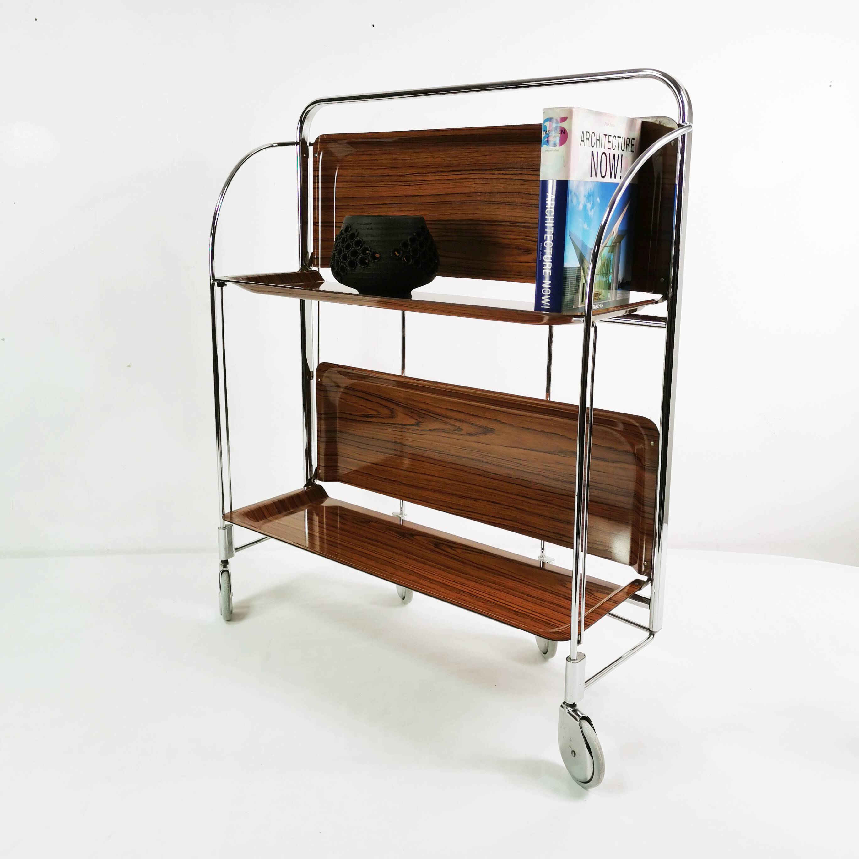 Foldable, mobile Bauhaus bar, Germany 1970s