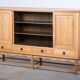 Brutalist Oak Sideboard attributed to Henning Kjærnulf, Denmark, 1960s