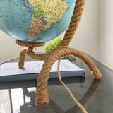 Luminous terrestrial globe Tarride Audoux and Minet