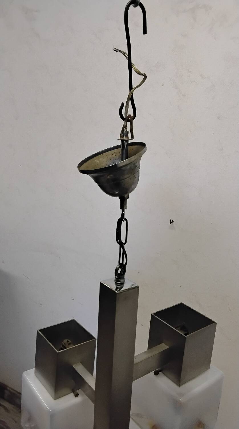 Vintage Cubic Chandelier