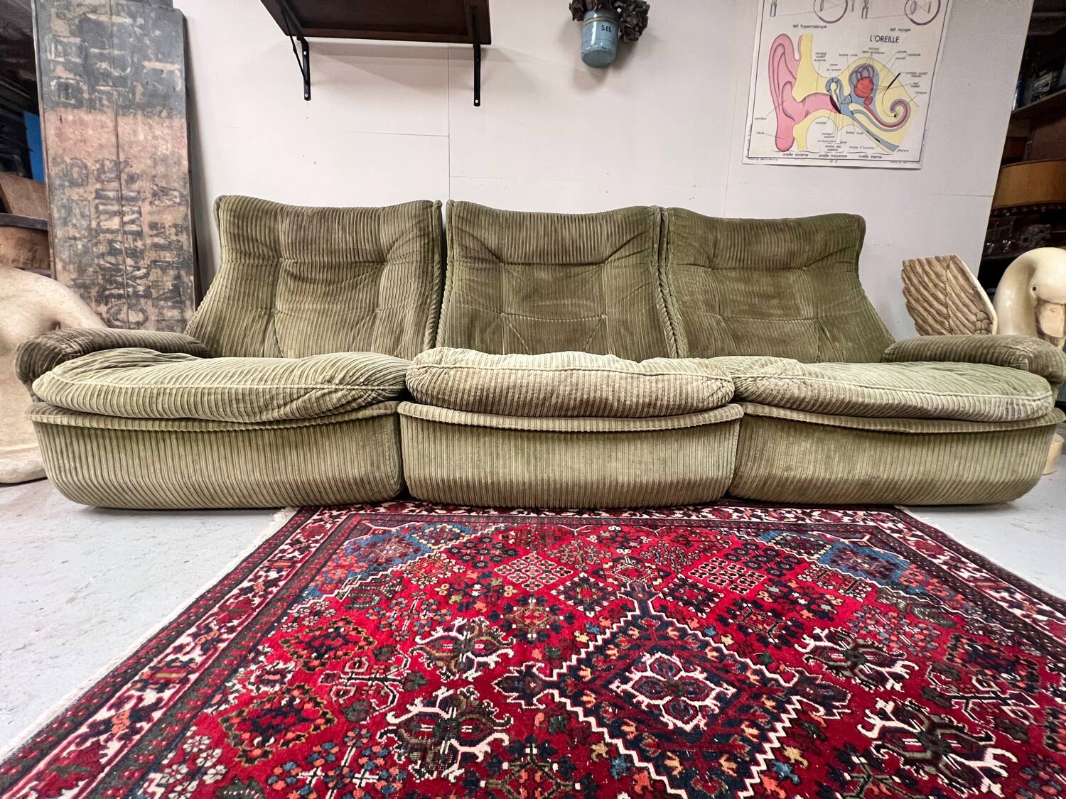 Set of 3 Airborne sofa chairs