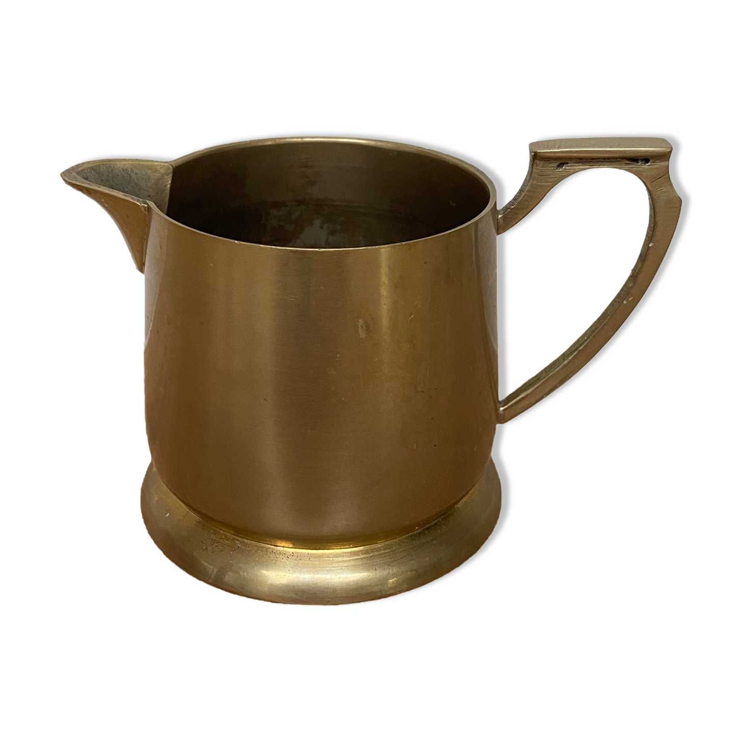 Small brass pitcher