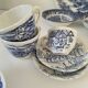 Mix & Match Blue Earthenware Brunch Set – Gien, England, Italy