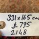 Large Vintage Turkish Kilim Rug 331x165 cm Wool Jajim Kelim