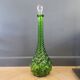 Vintage green Empoli carafe