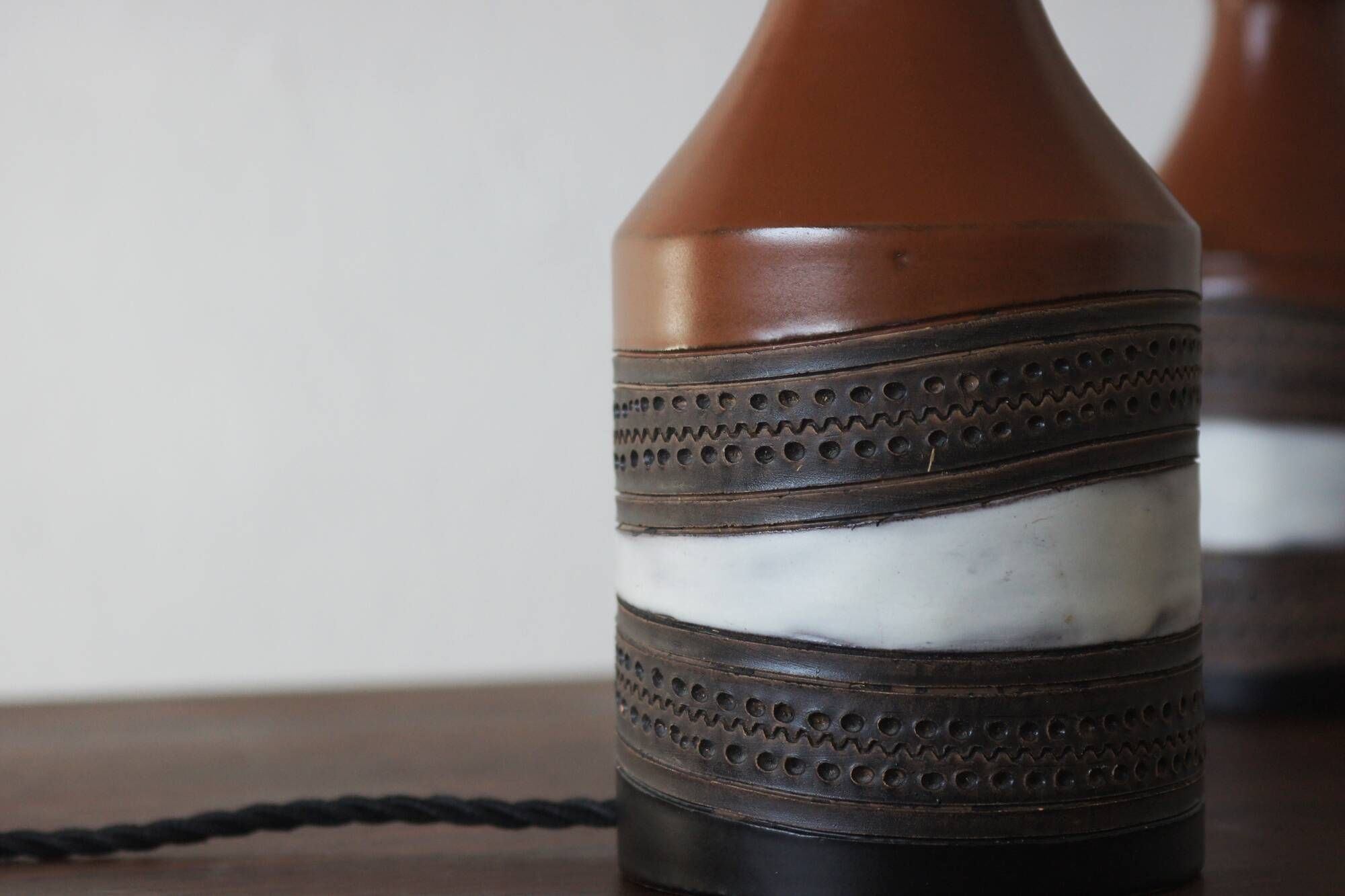 Ceramic Table Lamps from Bitossi Ceramiche, Italy, 1960s, Set of 2