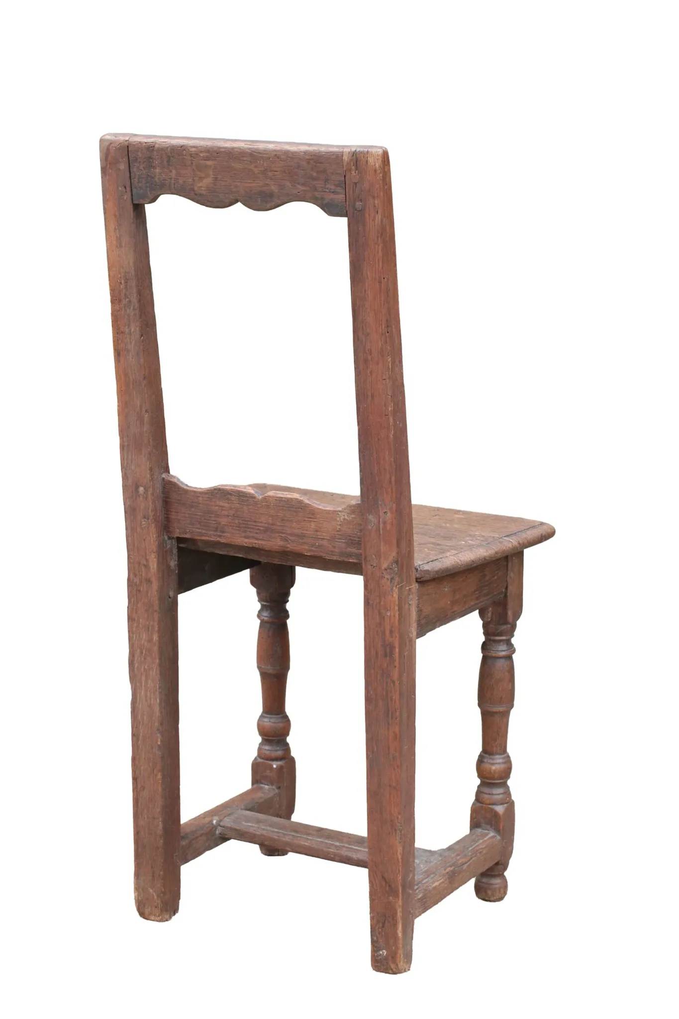 French provincial oak chair, Lorraine – late 17th/early 18th c. (no. 1)
