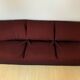 Plumy sofa by Annie Hiéronimus for Cinna , burgundy