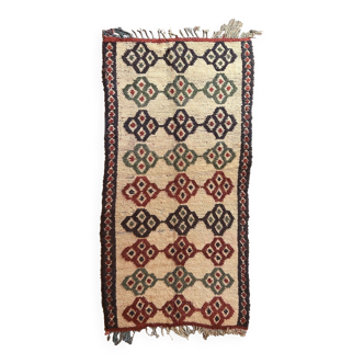 Colorful Moroccan rug Boujad - 263 x 135 cm