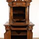 Petit Buffet Deux Corps en Noyer Massif, style Renaissance – Milieu XIXe