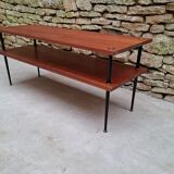 Coffee table with two tiers