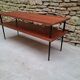 Table basse à double plateaux 