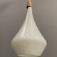 Holmegaard grey glass hanging lamp 1960s