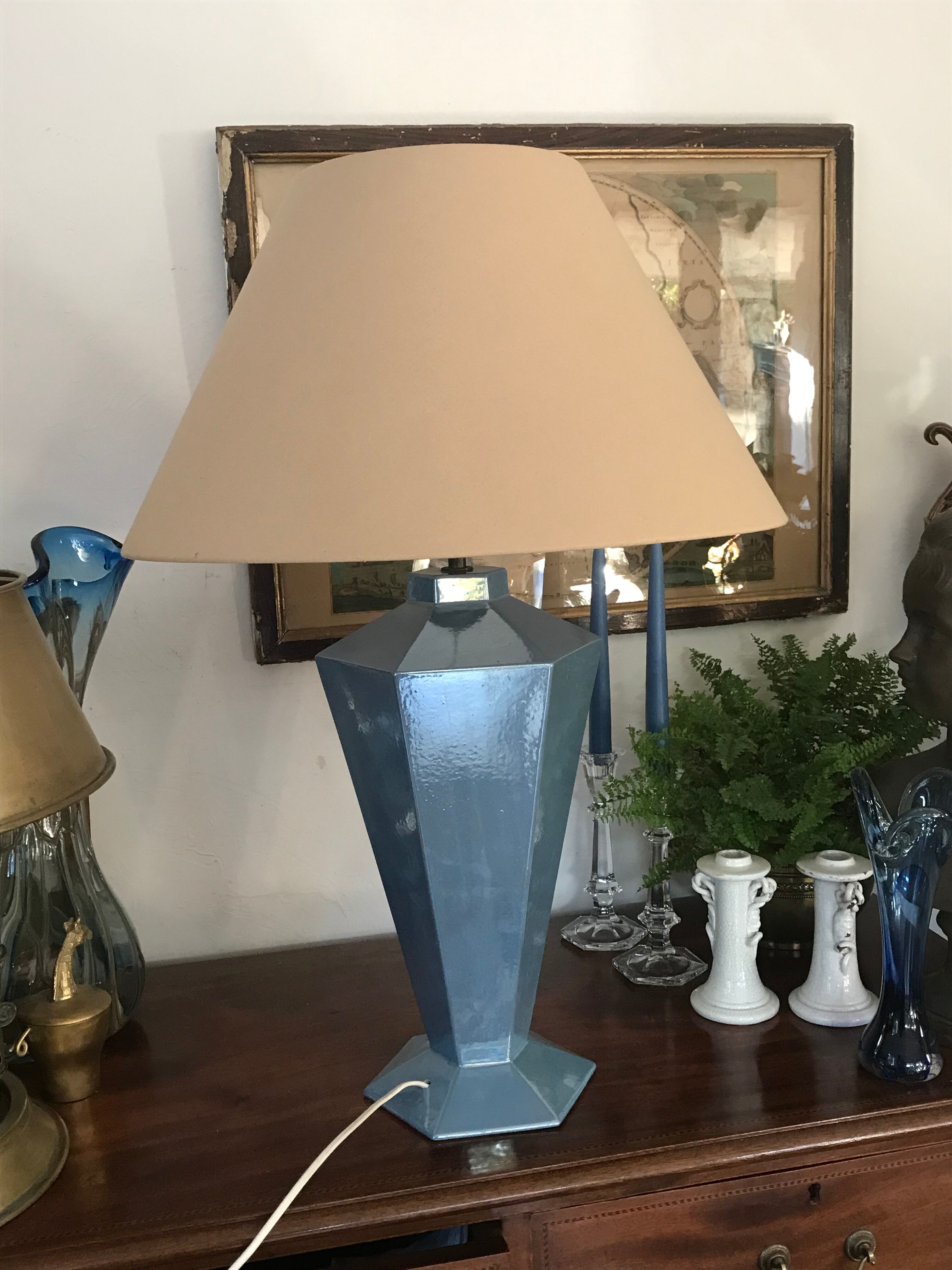 Vintage ceramic lamp foot 48cm