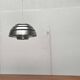 Modern mid-century dome pendant light attributed to Hans Agne Jakobsson, 1960s.