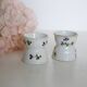 Pair of porcelain egg cups