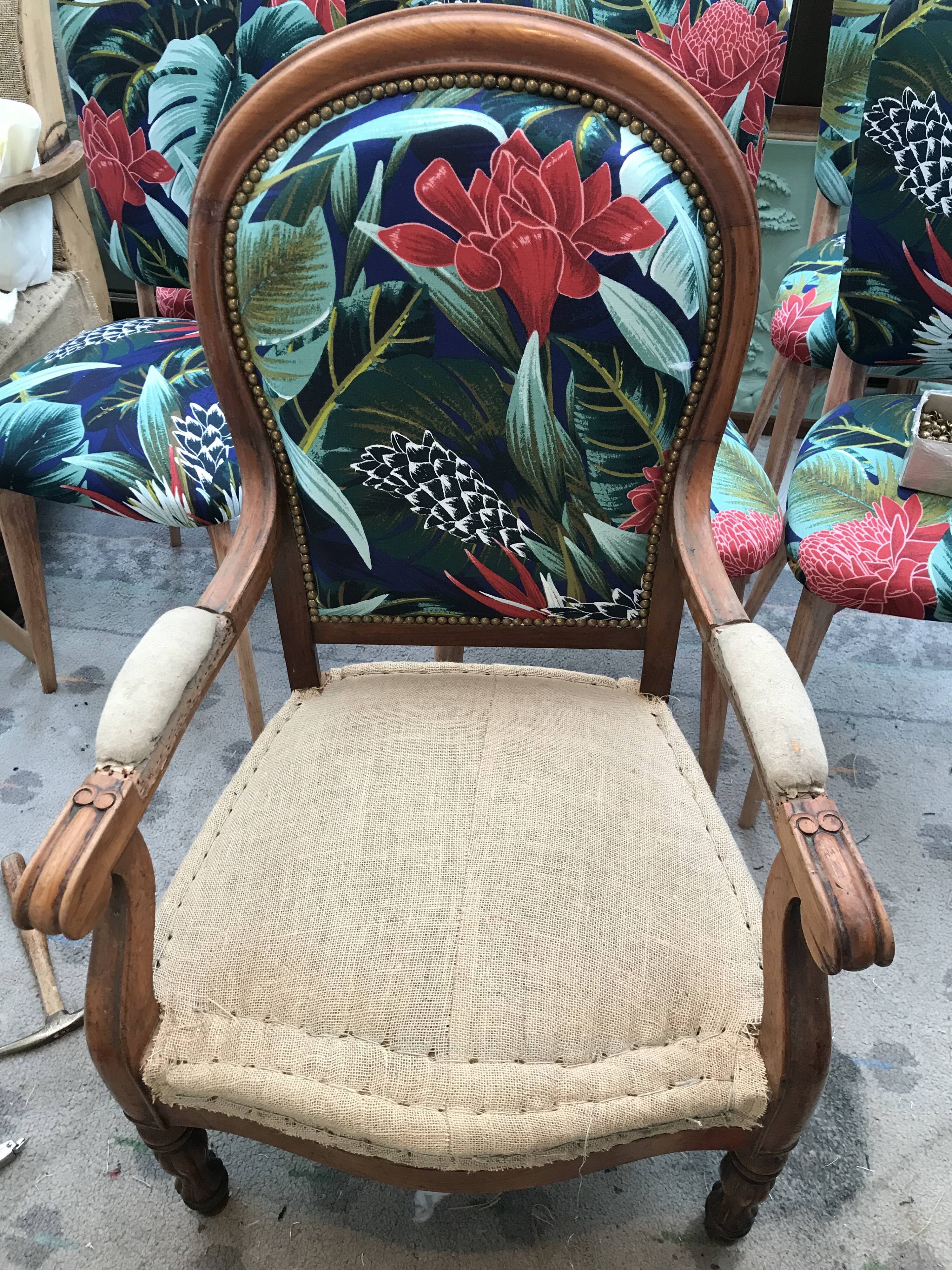 Cabriolet armchair
