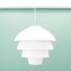 Lampe à suspension, design danois, années 1970, production : Danemark
