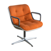 Fauteuil "executive chair" de Charles Pollock édition Knoll 1er serie