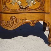 Secrétaire en merisier massif style Louis XV