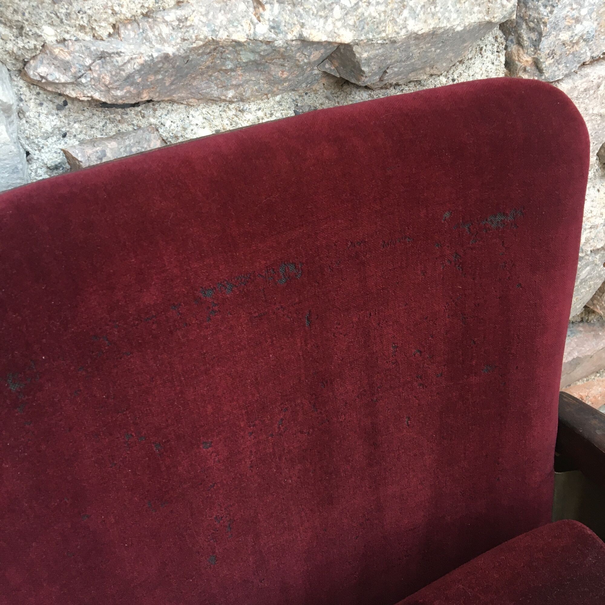 Theatre armchair - Art Deco cinema - Manufacture Fischel