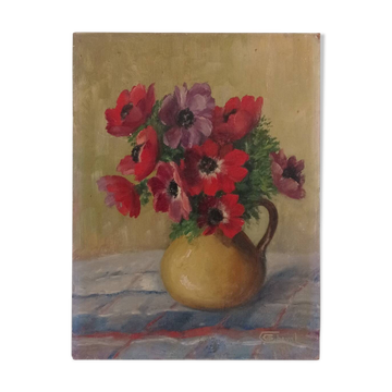 Signed oil painting
