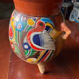 Vase coloré mexicain