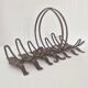 Vintage 1970s modernist log holder