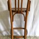 Curved wooden countertop chair - mid. 20th