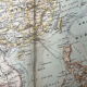 Carte ancienne Asie 69,5x52,5cm